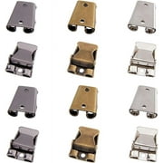 9Pcs 3 Colors Iron Bolo Tie Slide Clasps for Bolo Tie Making Mixed Color
